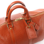 Louis Vuitton Keepall 45 Epi Leather Travel Bag in Brown M42978