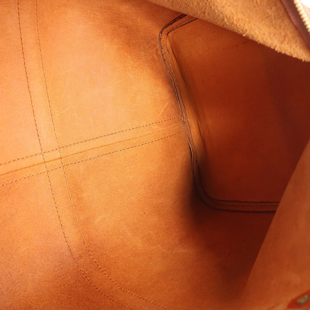 Louis Vuitton Keepall 45 Epi Leather Travel Bag in Brown M42978