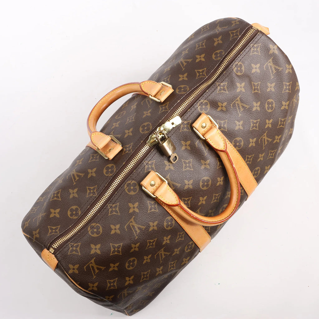 Louis Vuitton Monogram Canvas Keepall 45 Travel Bag M41428