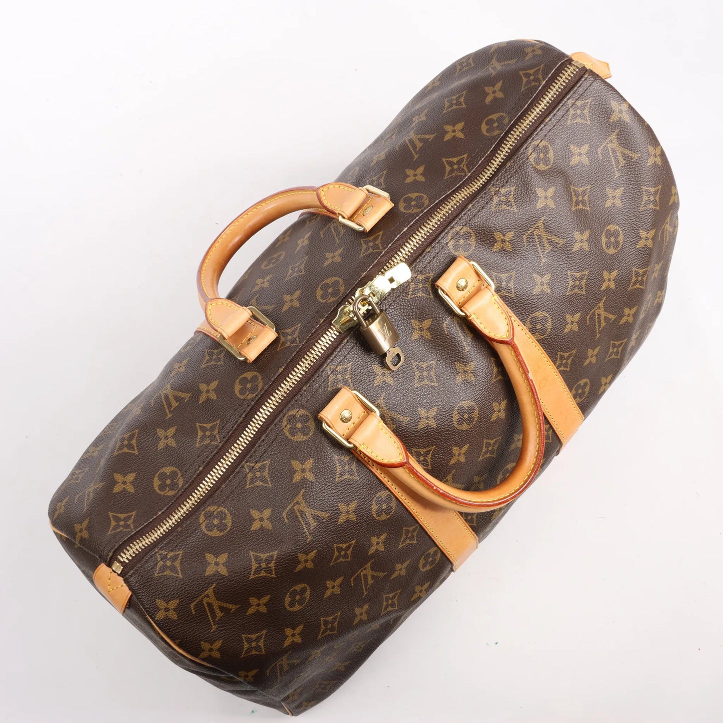 Louis Vuitton Monogram Canvas Keepall 45 Travel Bag M41428