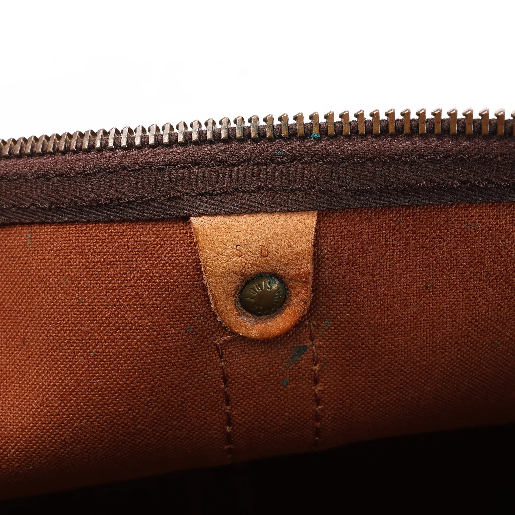 Louis Vuitton Keepall 45 Monogram Canvas Travel Bag in Brown M41428