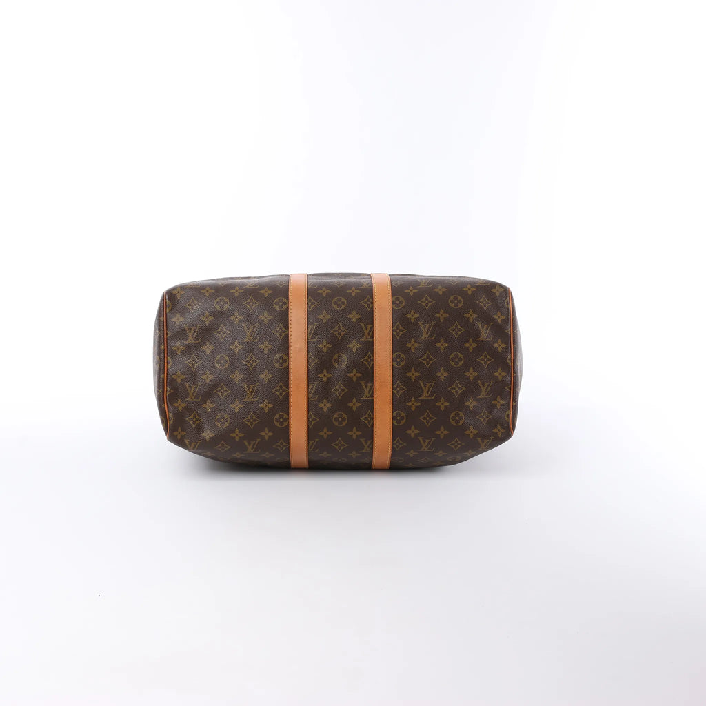 Louis Vuitton Keepall 45 Monogram Canvas Travel Bag in Brown M41428