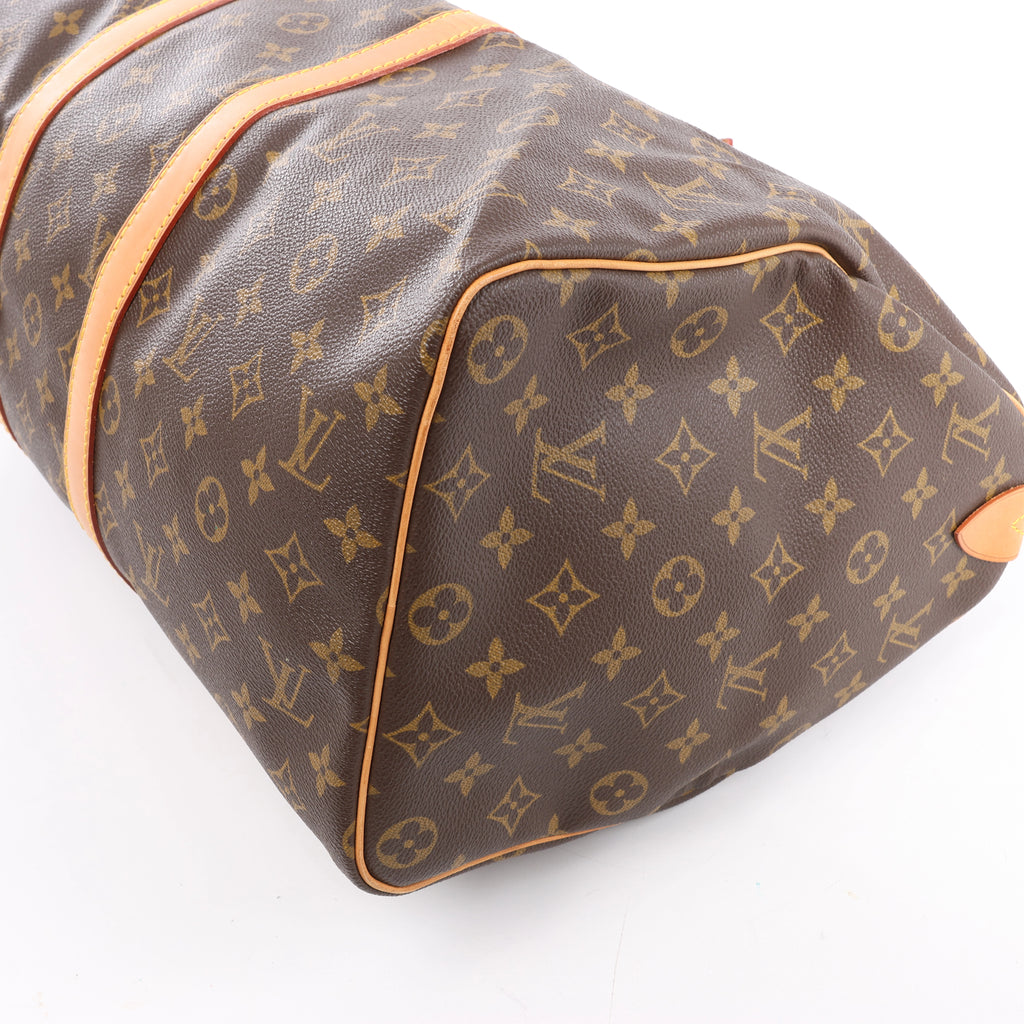 Bolsa de viaje Louis Vuitton Keepall 45 Monogram Canvas en marrón M41428