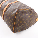 Bolsa de viaje Louis Vuitton Keepall 45 Monogram Canvas en marrón M41428