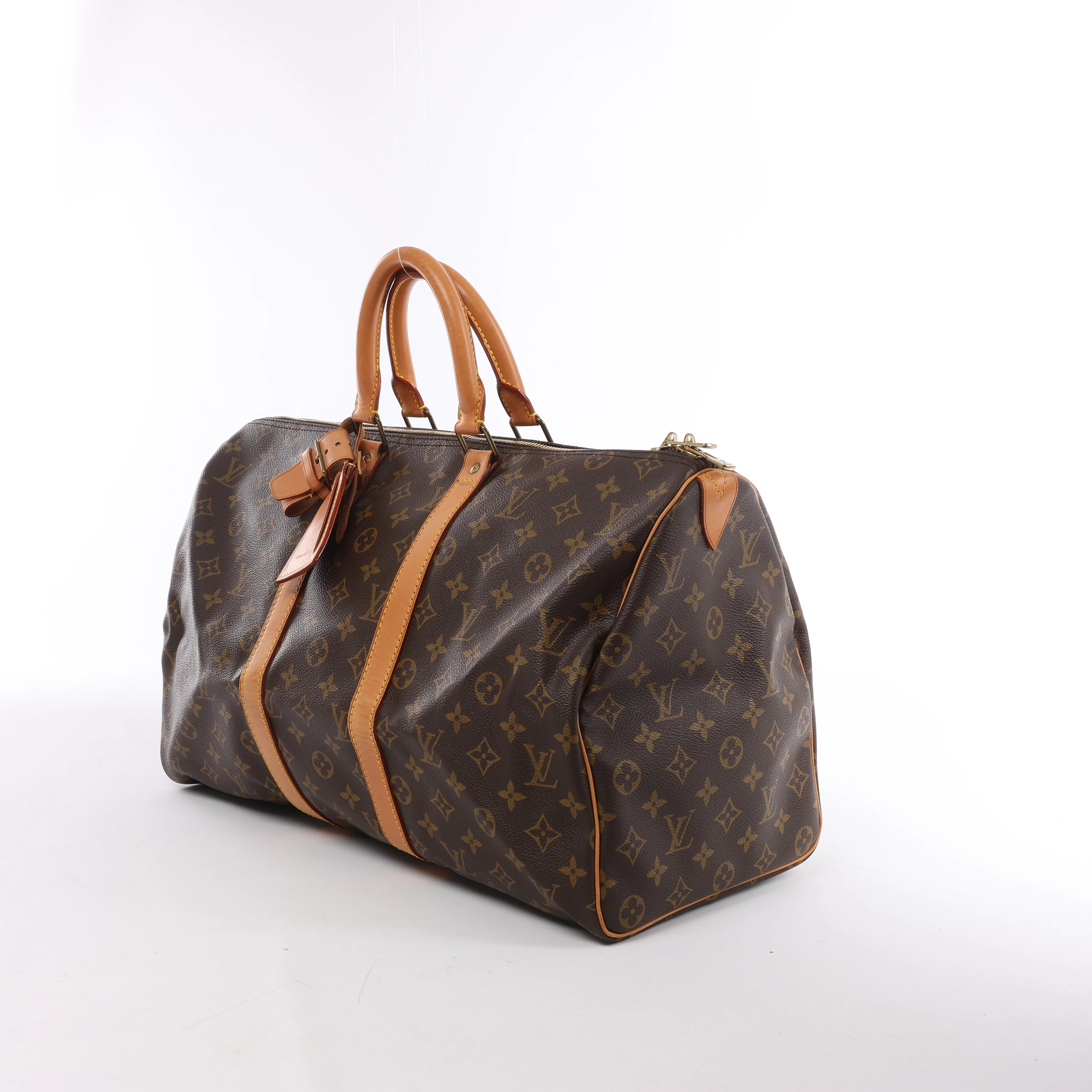 Bolsa de viaje Louis Vuitton Keepall 45 Monogram Canvas en marrón M41428