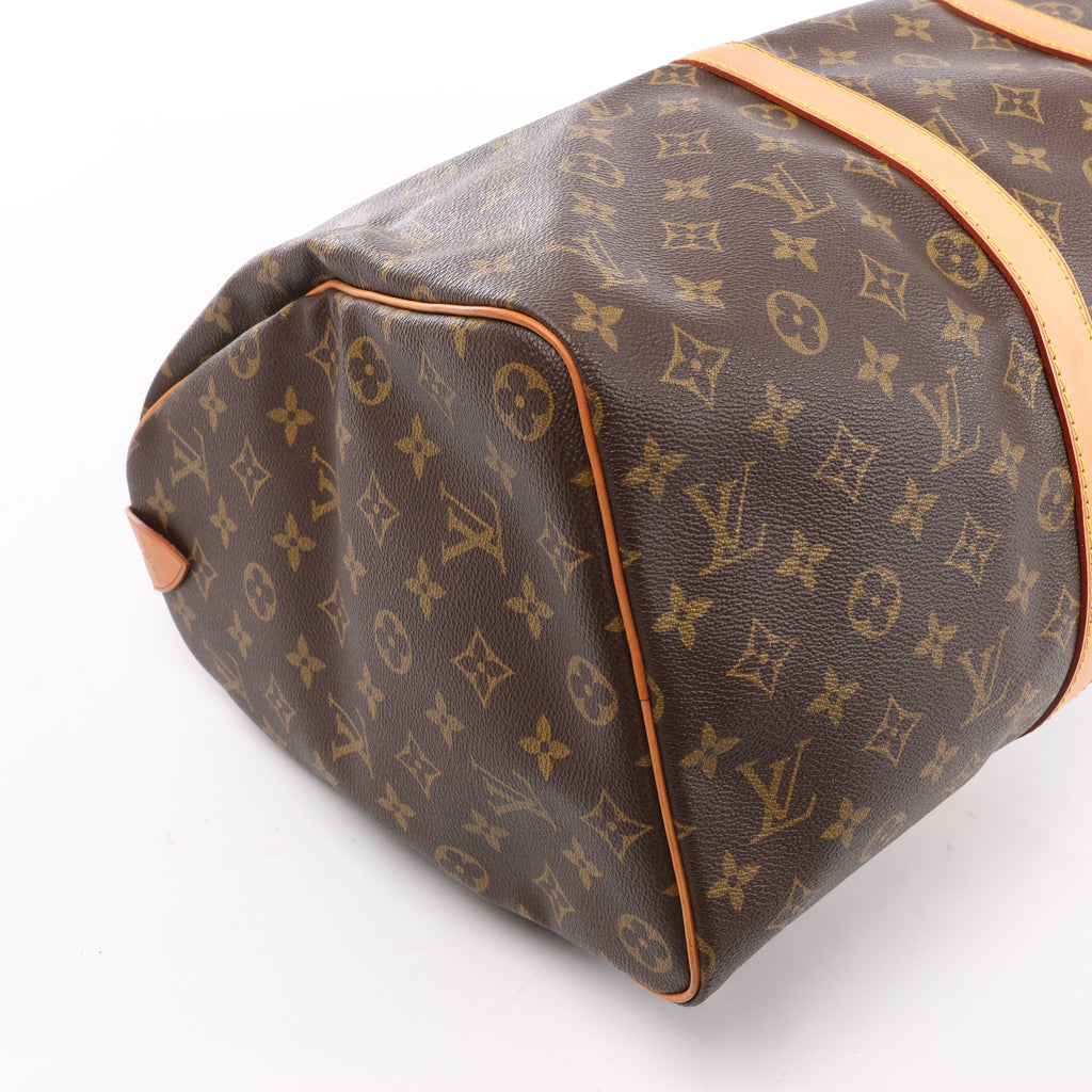 Bolsa de viaje Louis Vuitton Keepall 45 Monogram Canvas en marrón M41428
