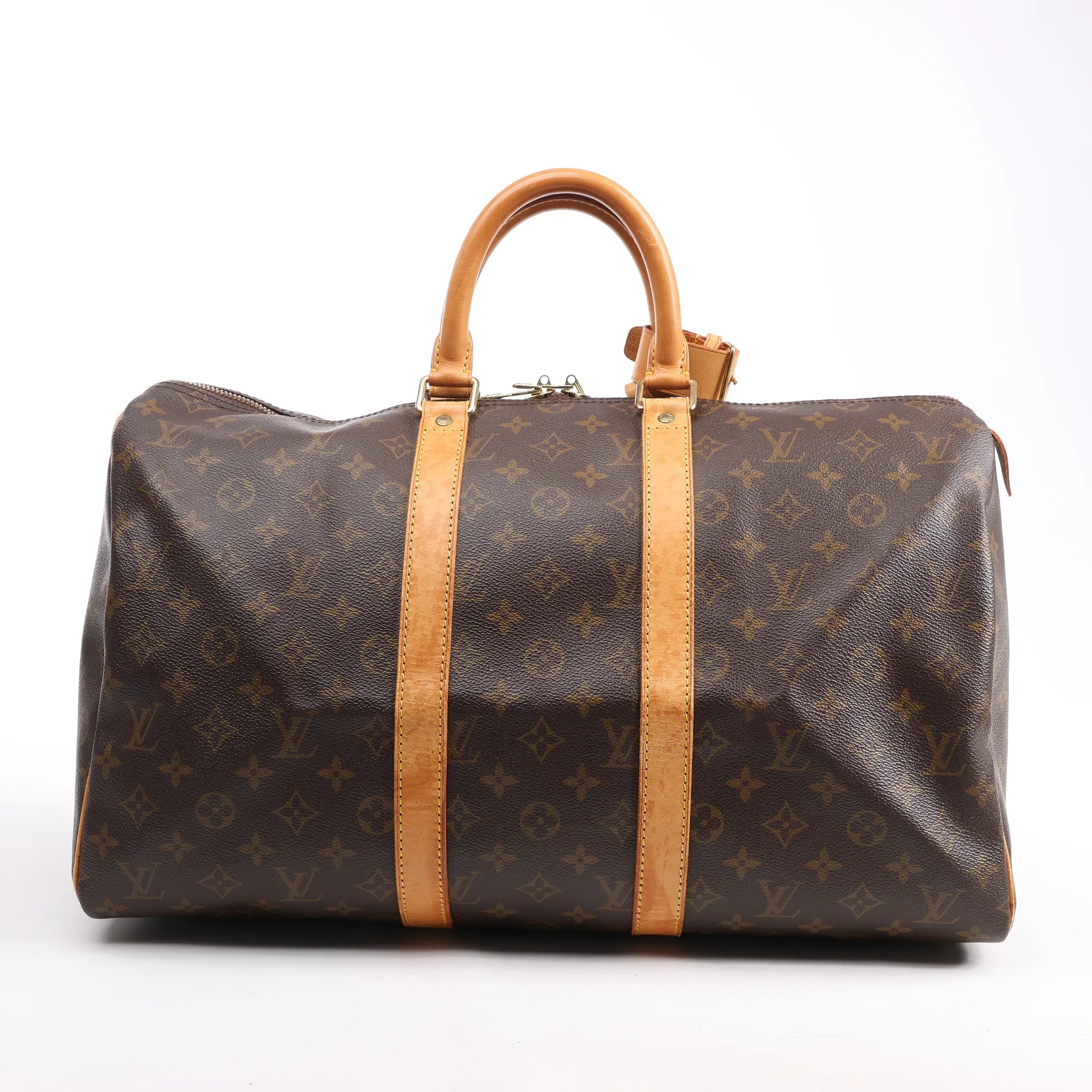 Louis Vuitton Monogram Canvas Keepall 45 Travel Bag M41428