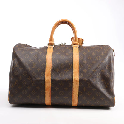 Louis Vuitton Monogram Canvas Keepall 45 Travel Bag M41428