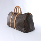 Bolsa de viaje Louis Vuitton Keepall 45 Monogram Canvas en marrón M41428