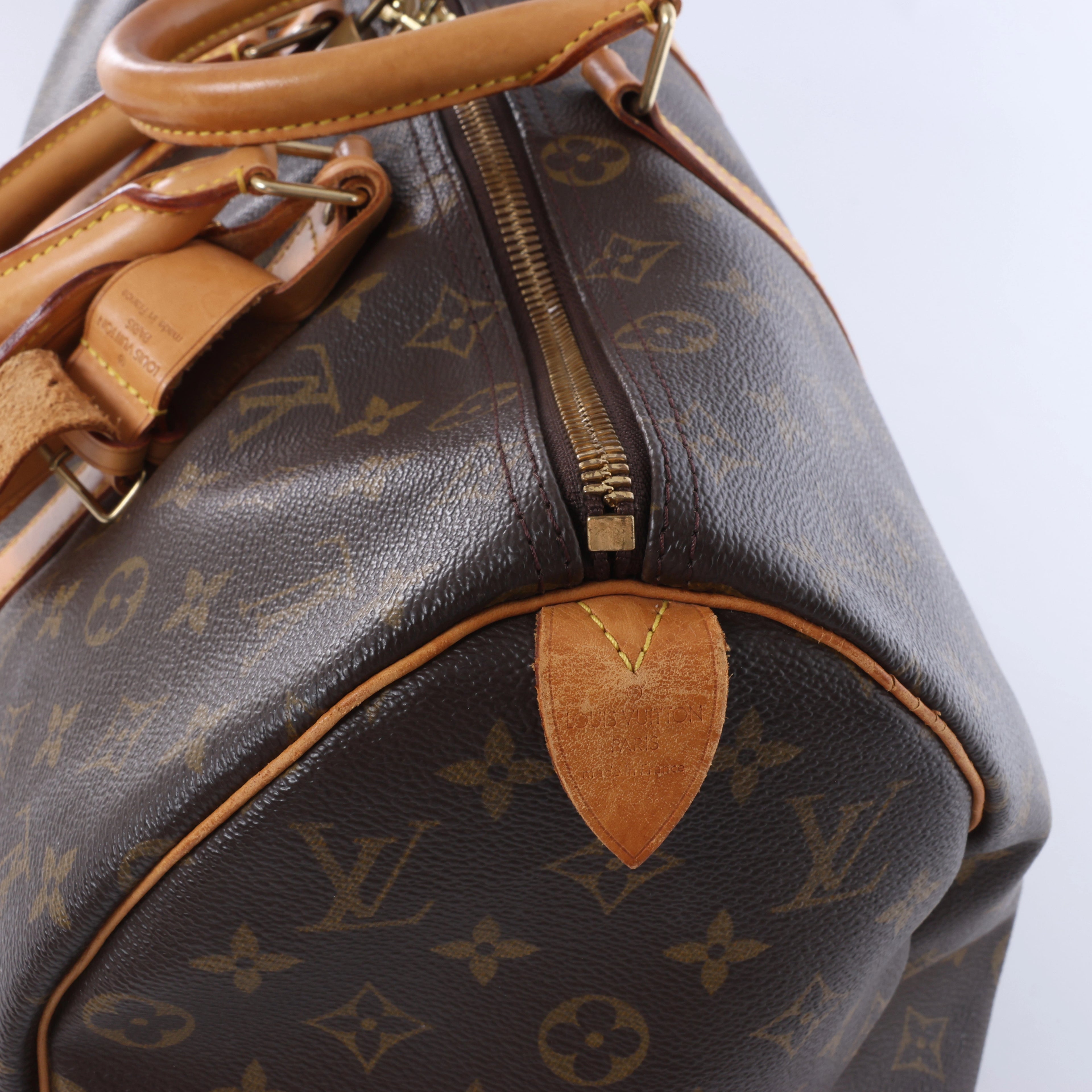 Bolsa de viaje Louis Vuitton Keepall 45 Monogram Canvas en marrón M41428