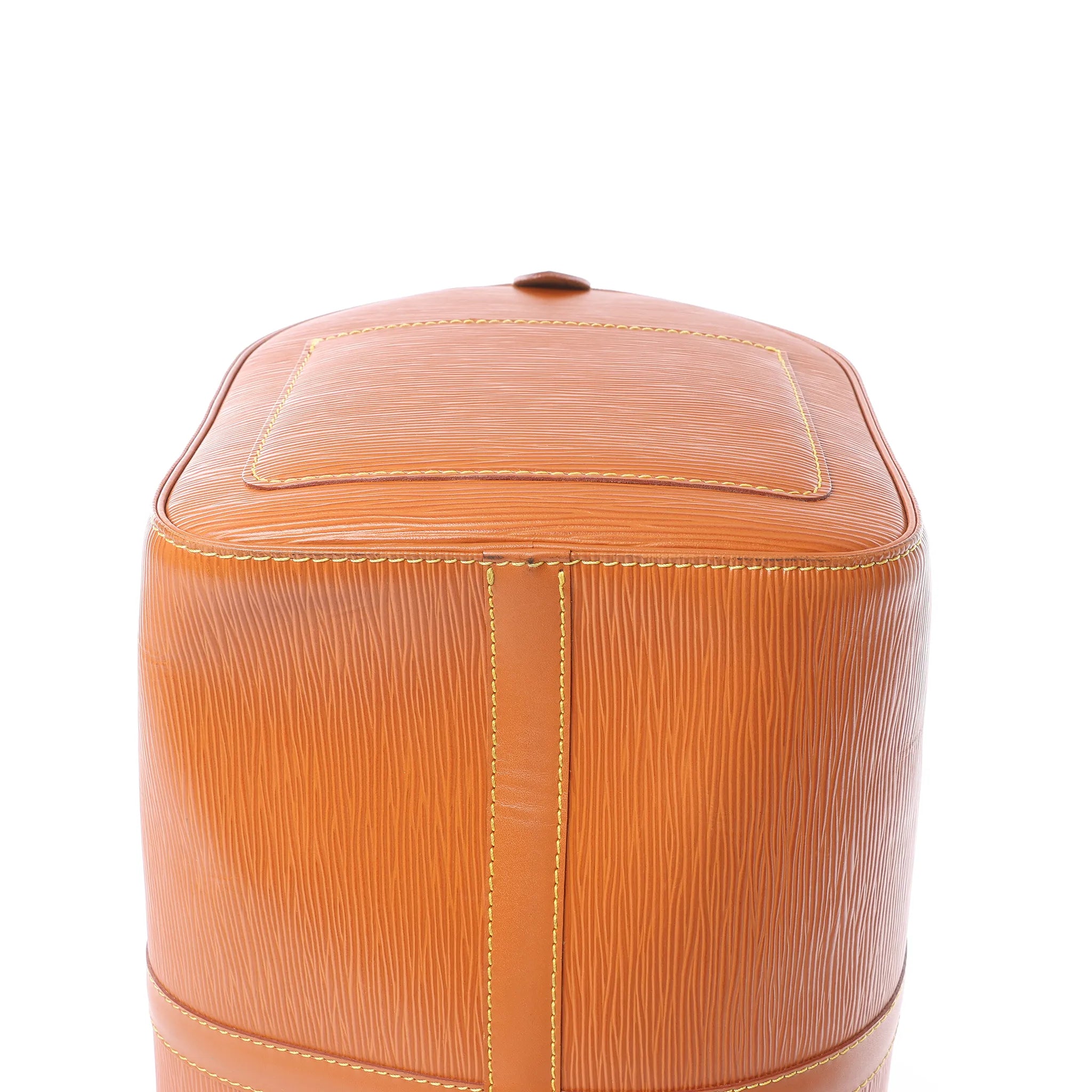 Louis Vuitton Keepall 45 Epi Leather Travel Bag in Brown