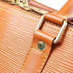Louis Vuitton Keepall 45 Epi Leather Travel Bag in Brown