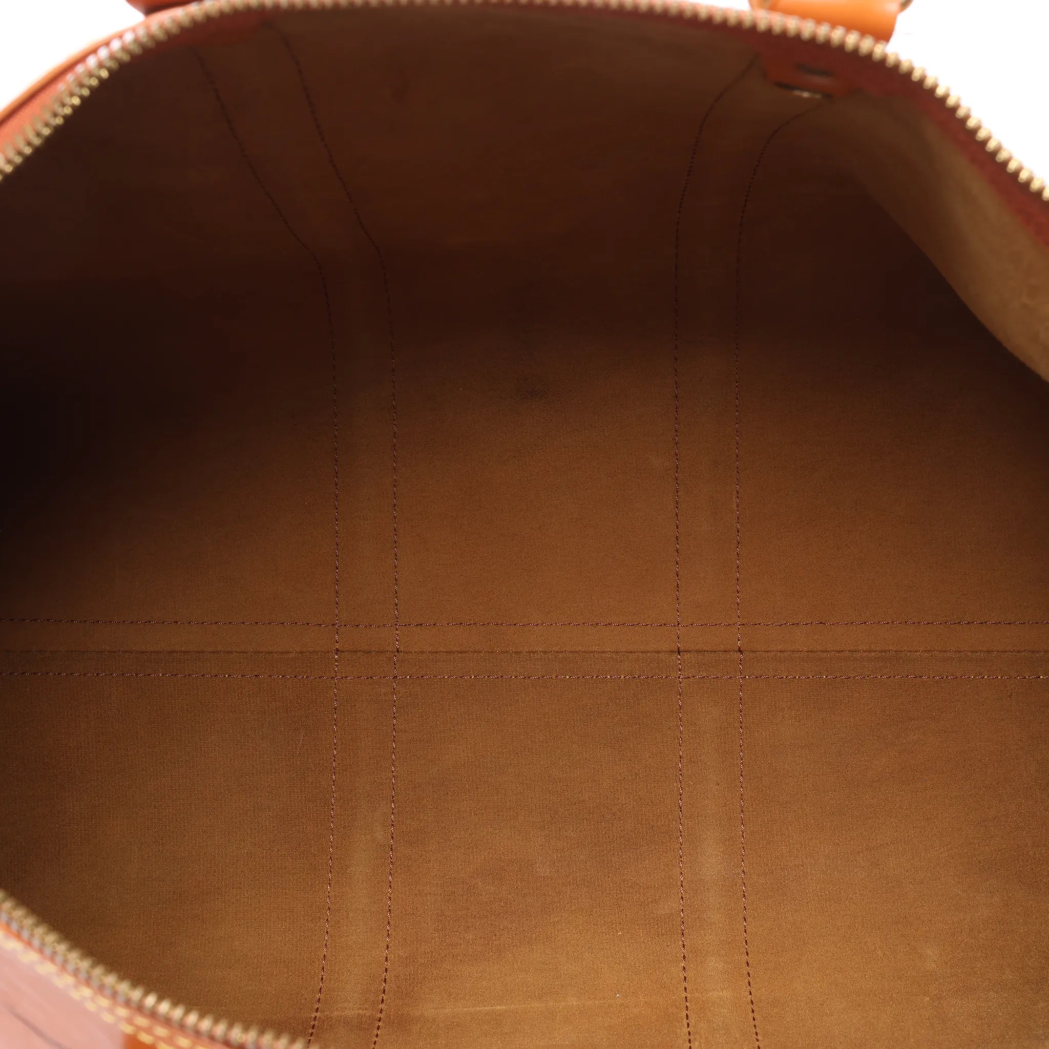 Louis Vuitton Keepall 45 Epi Leather Travel Bag in Brown