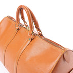 Louis Vuitton Keepall 45 Epi Leather Travel Bag in Brown