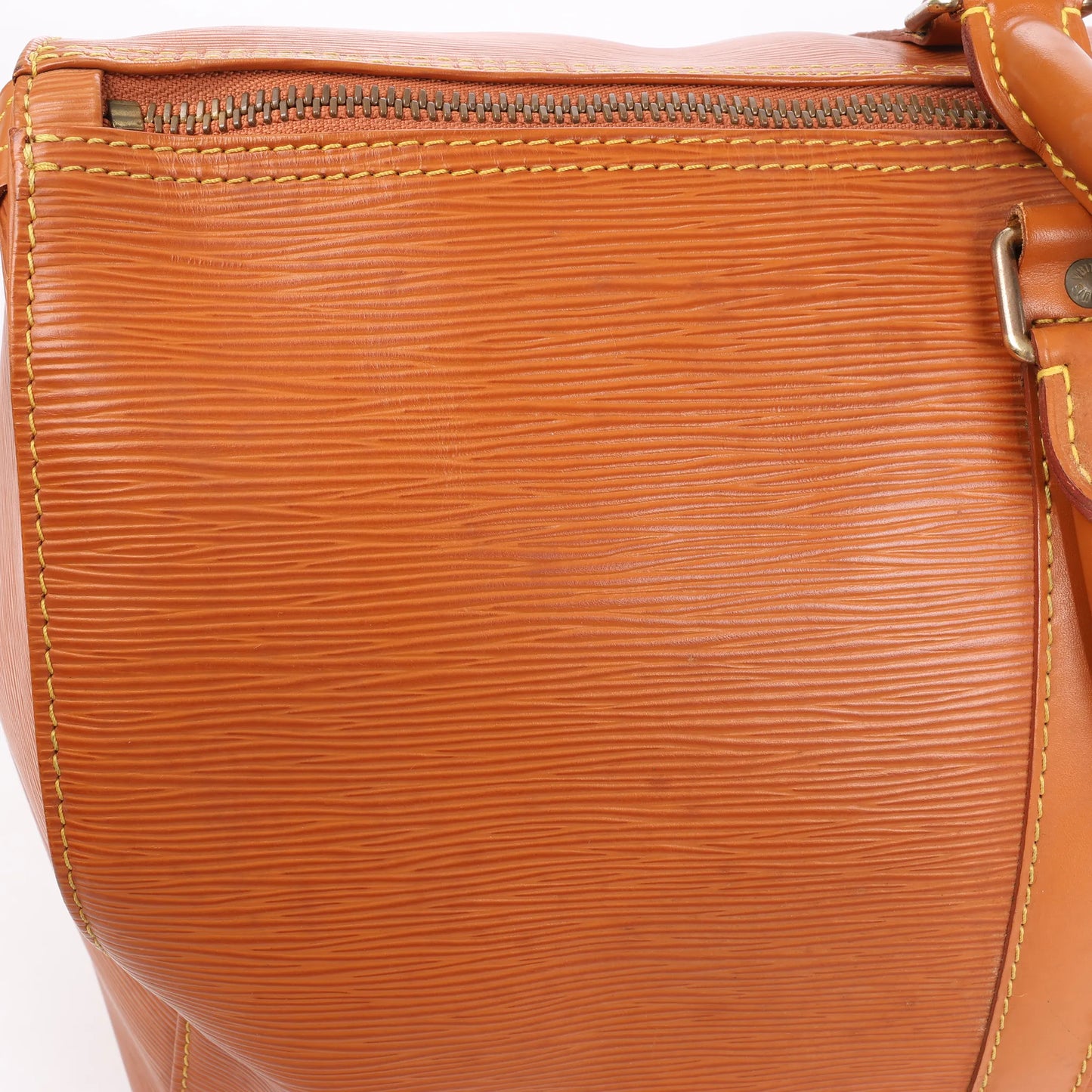 Louis Vuitton Epi Leather Keepall 45 Travel Bag in Brown M42978