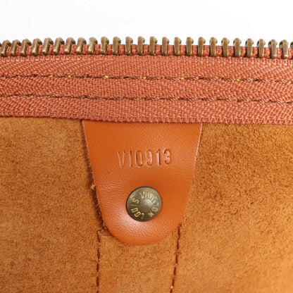 Louis Vuitton Epi Leather Keepall 45 Travel Bag in Brown M42978