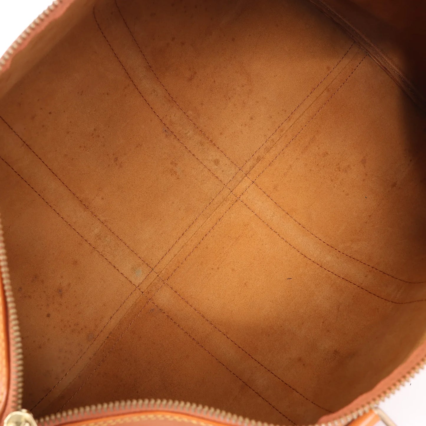 Louis Vuitton Epi Leather Keepall 45 Travel Bag in Brown M42978