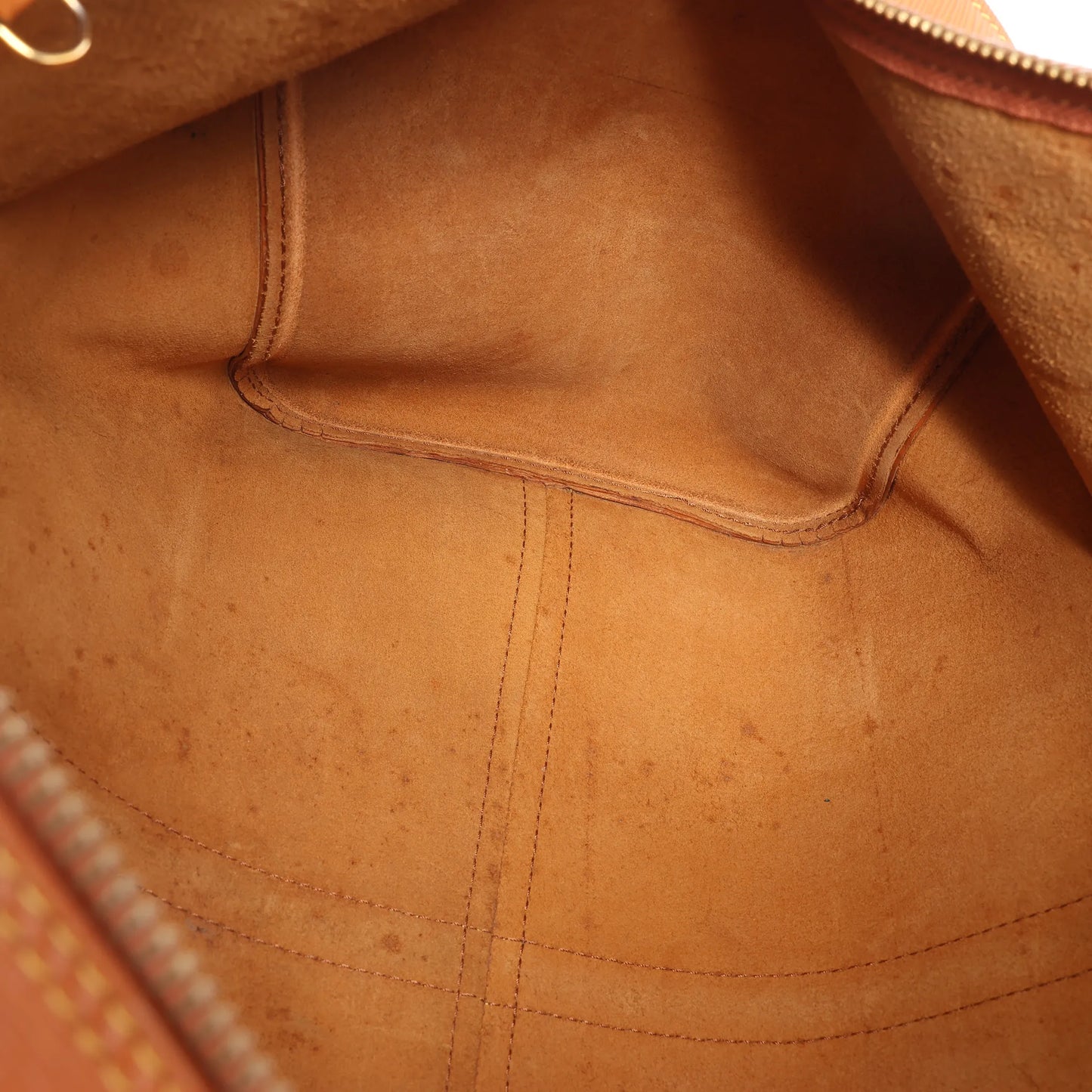 Louis Vuitton Epi Leather Keepall 45 Travel Bag in Brown M42978