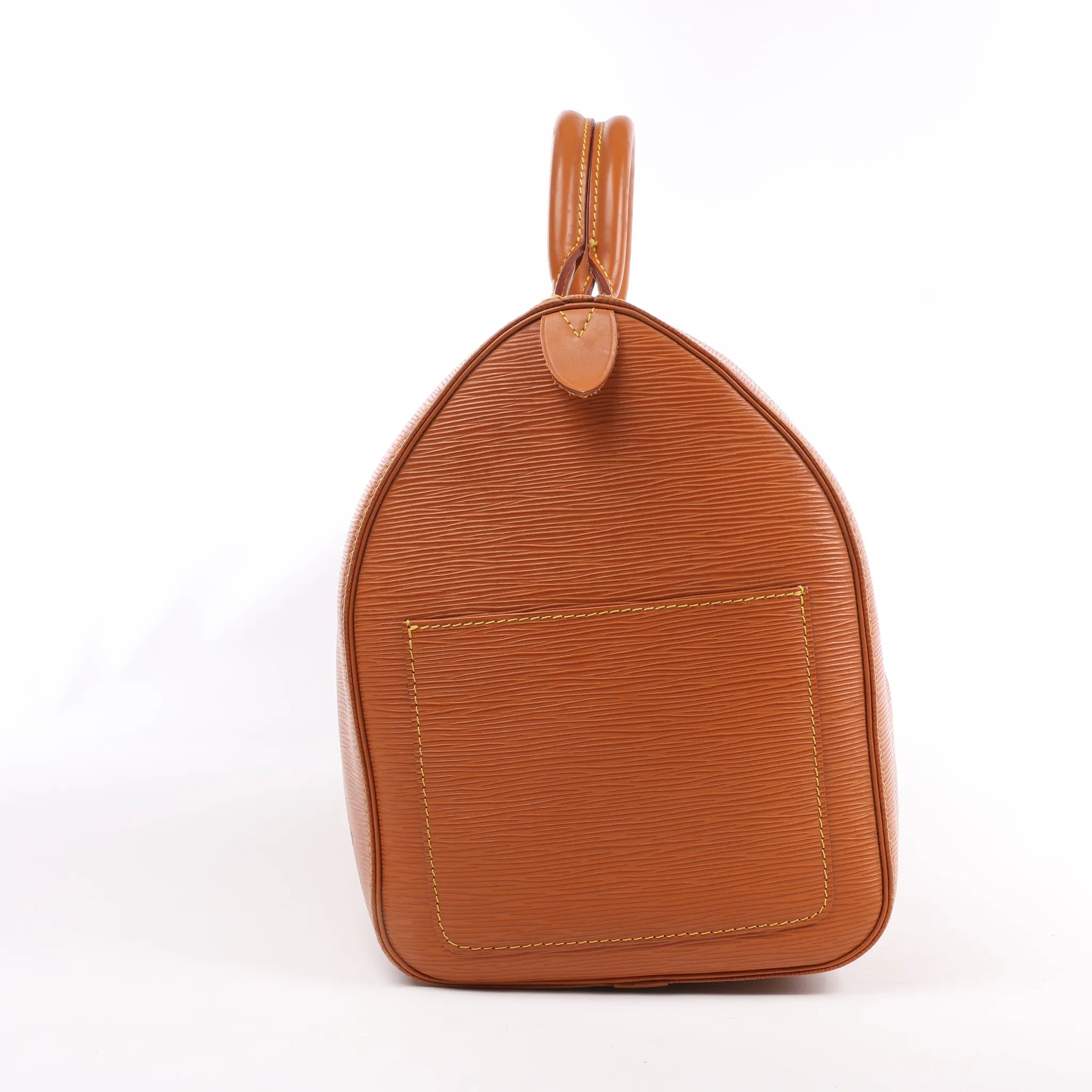 Louis Vuitton Epi Leather Keepall 45 Travel Bag in Brown M42978