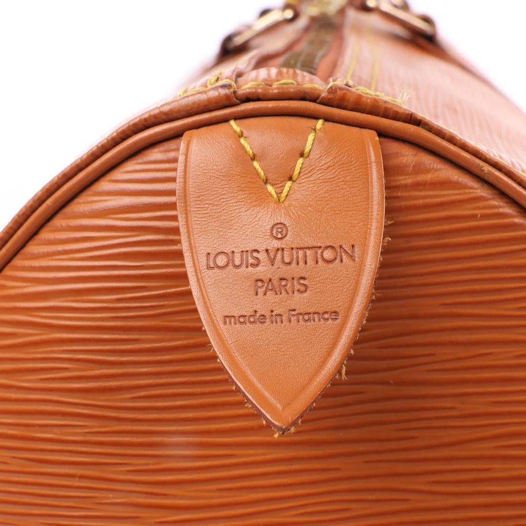 Louis Vuitton Epi Leather Keepall 45 Travel Bag in Brown M42978