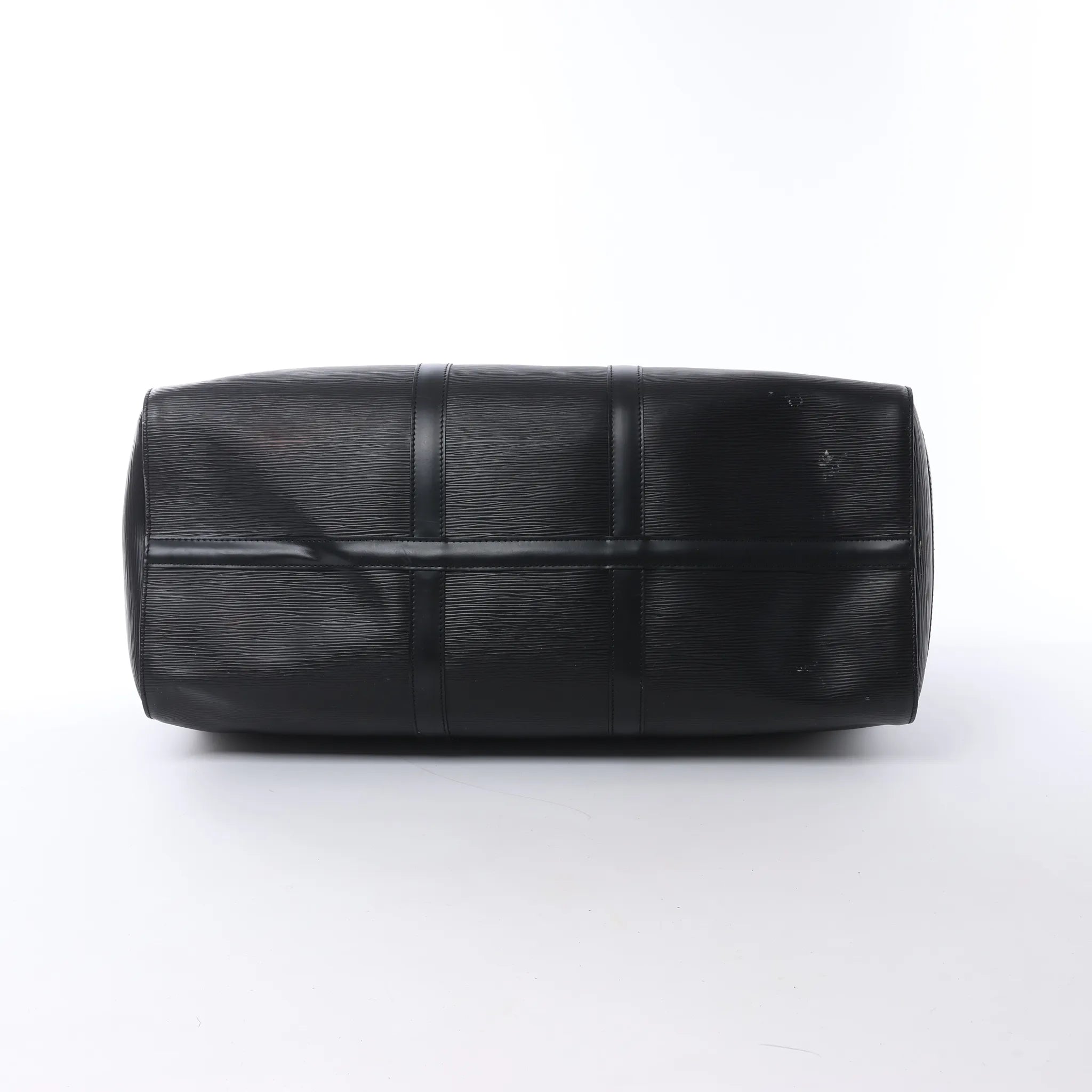 Louis Vuitton Keepall 50 Epi Leather Travel Bag in Black M42962