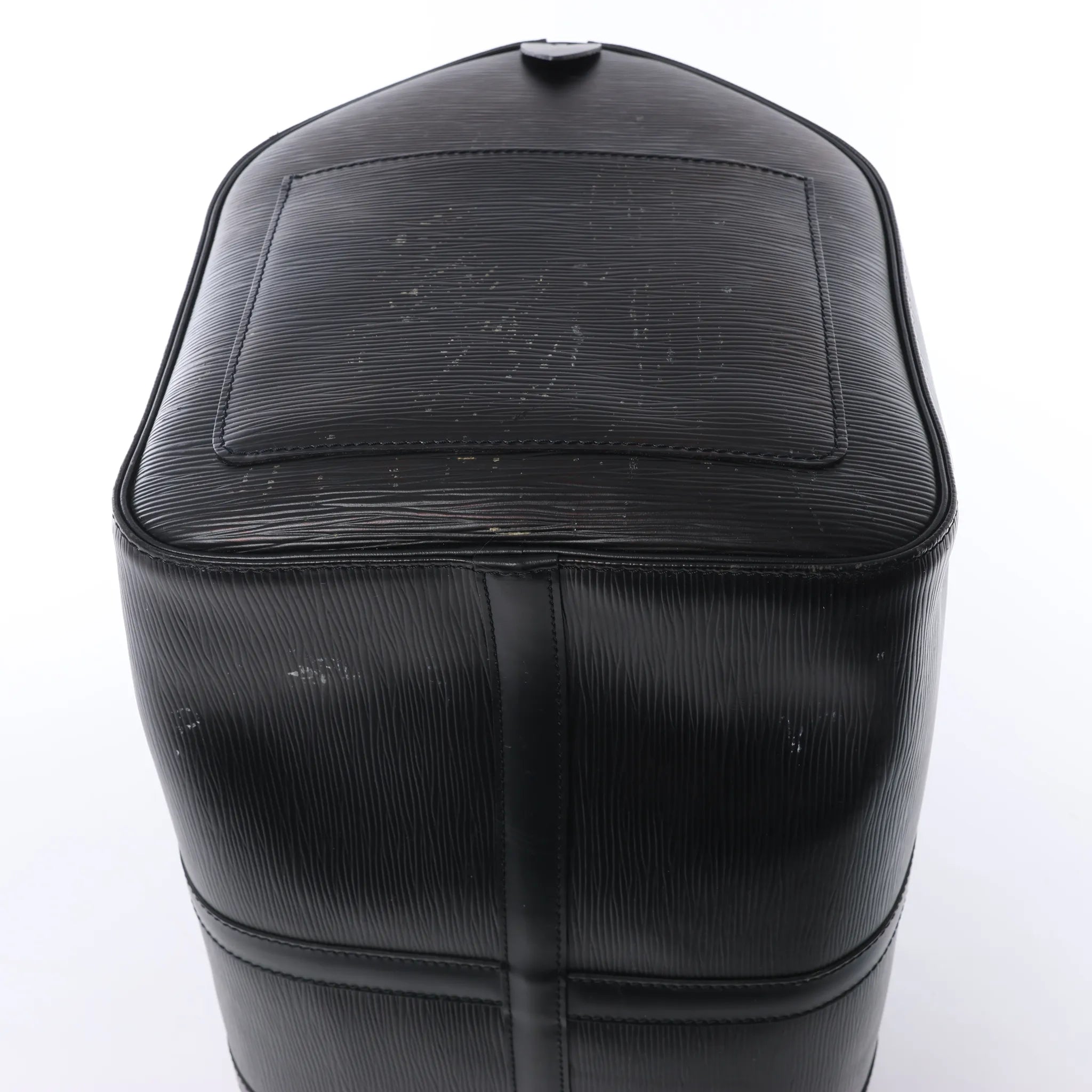 Louis Vuitton Keepall 50 Epi Leather Travel Bag in Black M42962