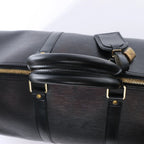 Louis Vuitton Keepall 50 Epi Leather Travel Bag in Black M42962