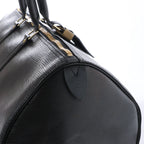 Louis Vuitton Keepall 50 Epi Leather Travel Bag in Black M42962