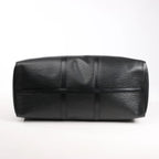 Louis Vuitton Epi Leather Keepall 50 Travel Bag in Black M42962
