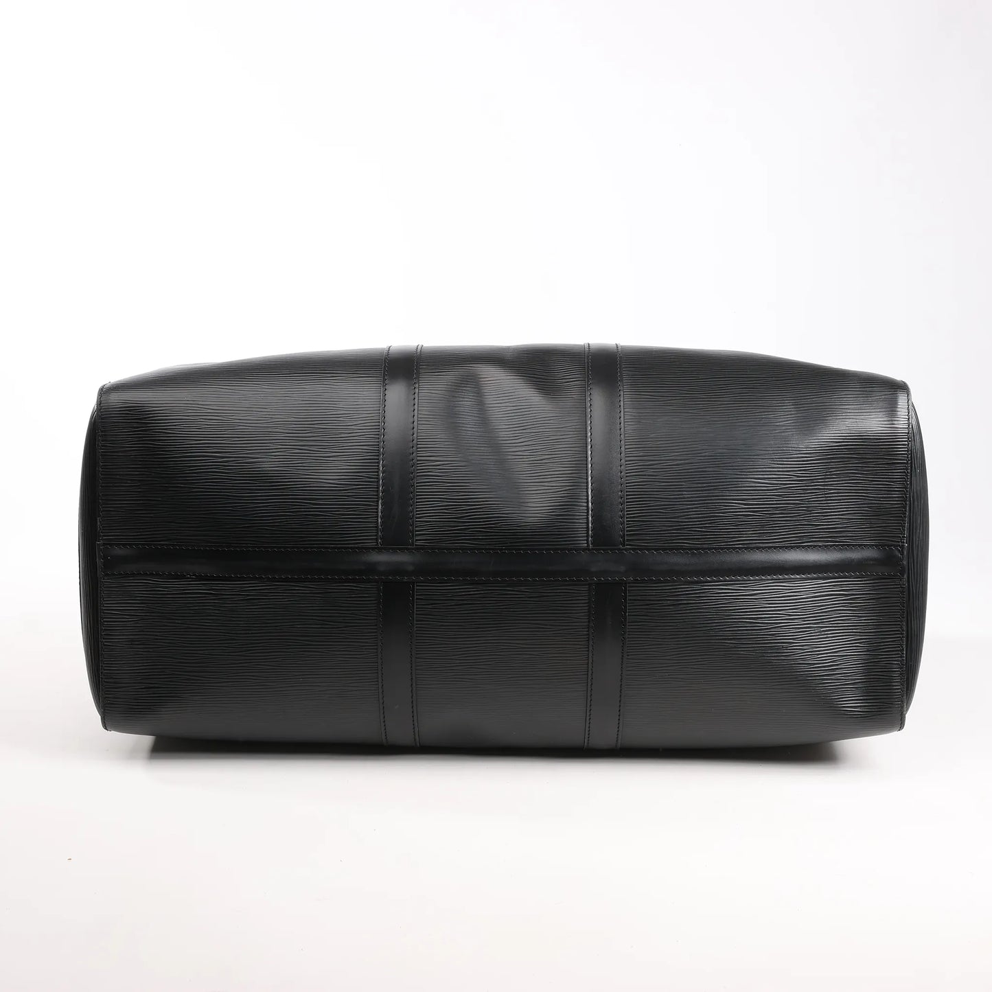Louis Vuitton Epi Leather Keepall 50 Travel Bag in Black M42962