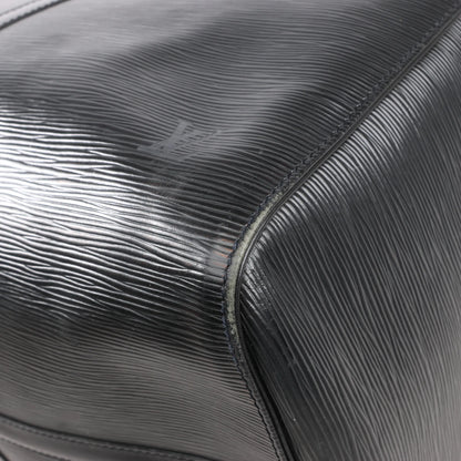 Louis Vuitton Epi Leather Keepall 50 Travel Bag in Black M42962