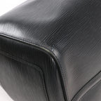 Louis Vuitton Epi Leather Keepall 50 Travel Bag in Black M42962