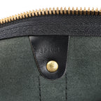 Louis Vuitton Epi Leather Keepall 50 Travel Bag in Black M42962