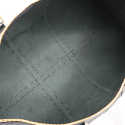 Louis Vuitton Epi Leather Keepall 50 Travel Bag in Black M42962