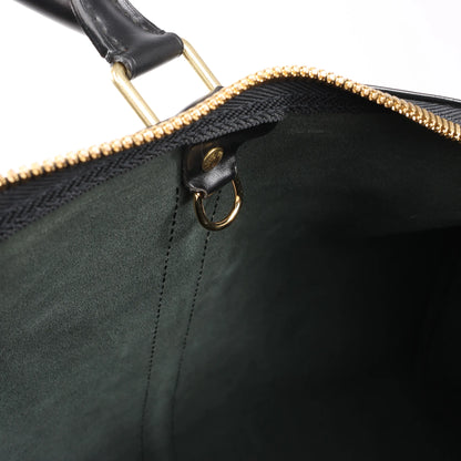 Louis Vuitton Epi Leather Keepall 50 Travel Bag in Black M42962