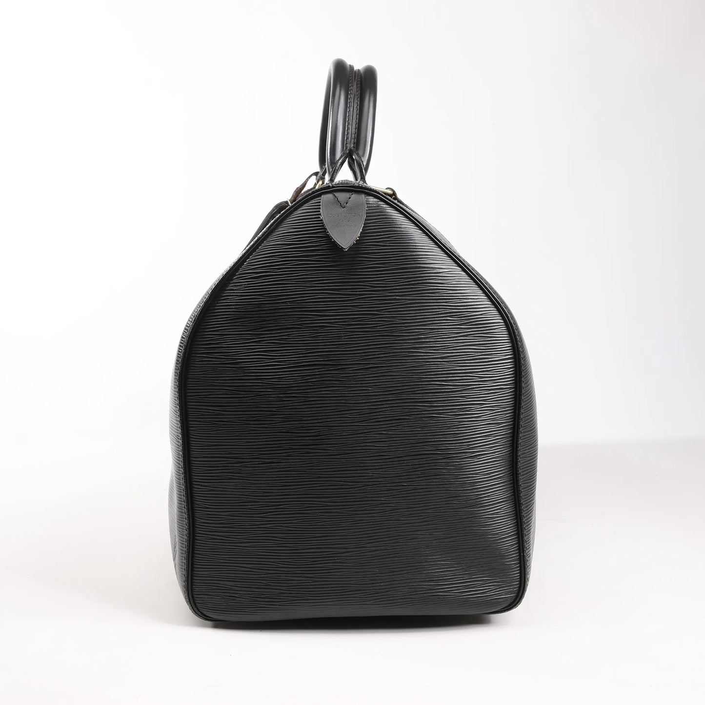 Louis Vuitton Epi Leather Keepall 50 Travel Bag in Black M42962