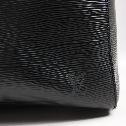Louis Vuitton Epi Leather Keepall 50 Travel Bag in Black M42962