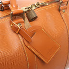 Louis Vuitton Keepall 50 Epi Leather Travel Bag in Brown M42968