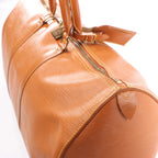 Louis Vuitton Keepall 50 Epi Leather Travel Bag in Brown M42968
