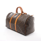 Louis Vuitton Keepall 50 Monogram Canvas Travel Bag in Brown M41426