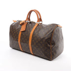 Louis Vuitton Keepall 50 Monogram Canvas Travel Bag in Brown M41426