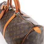 Louis Vuitton Keepall 50 Monogram Canvas Travel Bag in Brown M41426