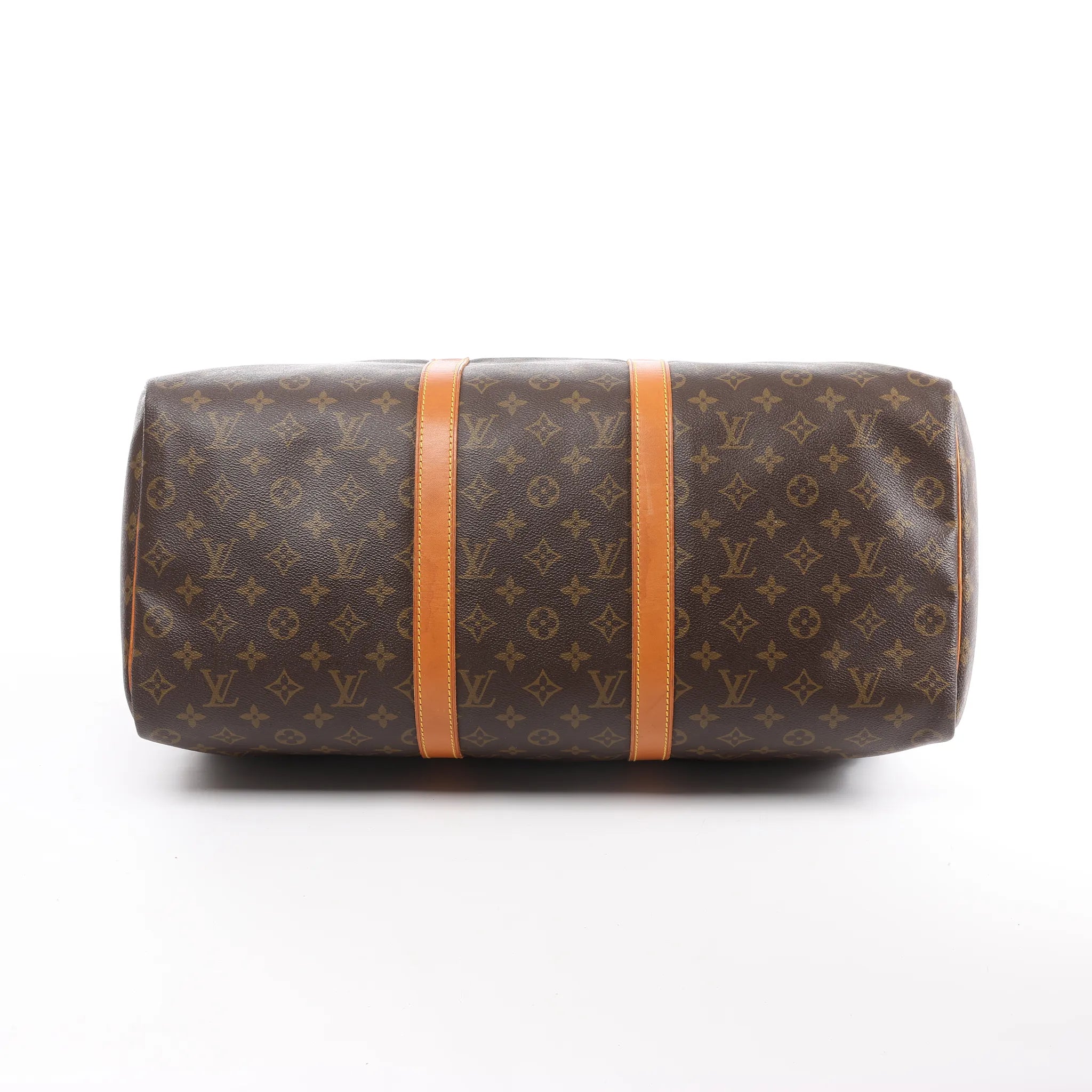 Louis Vuitton Keepall 50 Monogram Canvas Travel Bag in Brown M41426