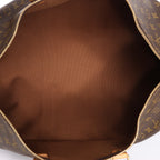 Bolsa de viaje Louis Vuitton Keepall 50 Monogram de lona en marrón M41426