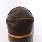 Bolsa de viaje Louis Vuitton Keepall 50 Monogram de lona en marrón M41426