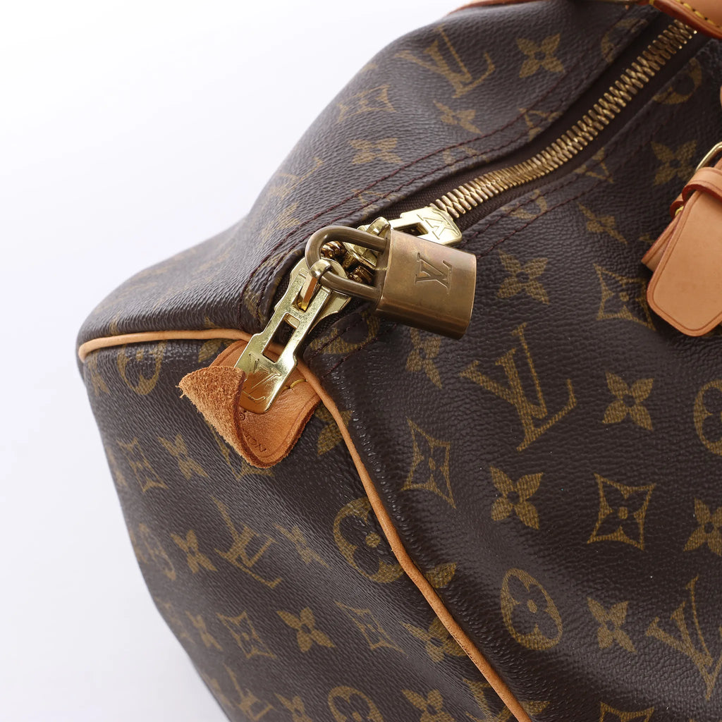 Louis Vuitton Keepall 50 Monogram Canvas Travel Bag in Brown M41426