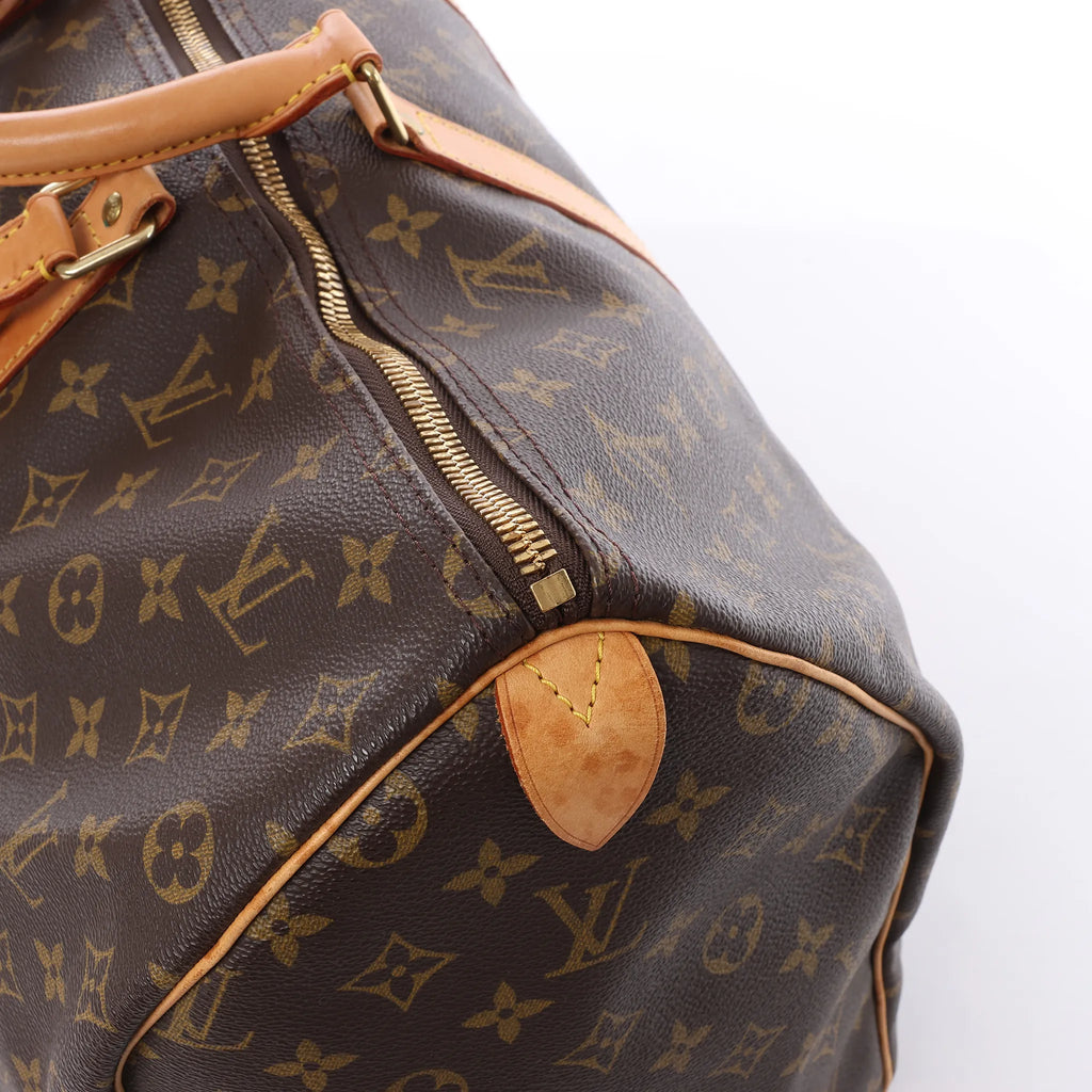 Louis Vuitton Keepall 50 Monogram Canvas Travel Bag in Brown M41426
