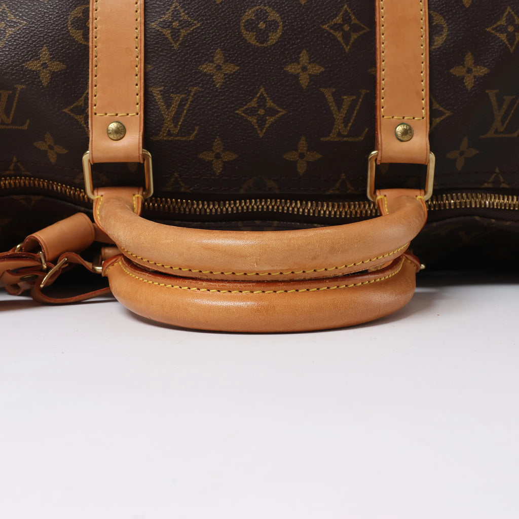 Louis Vuitton Keepall 50 Monogram Canvas Travel Bag in Brown M41426