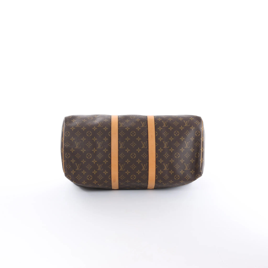 Louis Vuitton Keepall 50 Monogram Canvas Travel Bag in Brown M41426