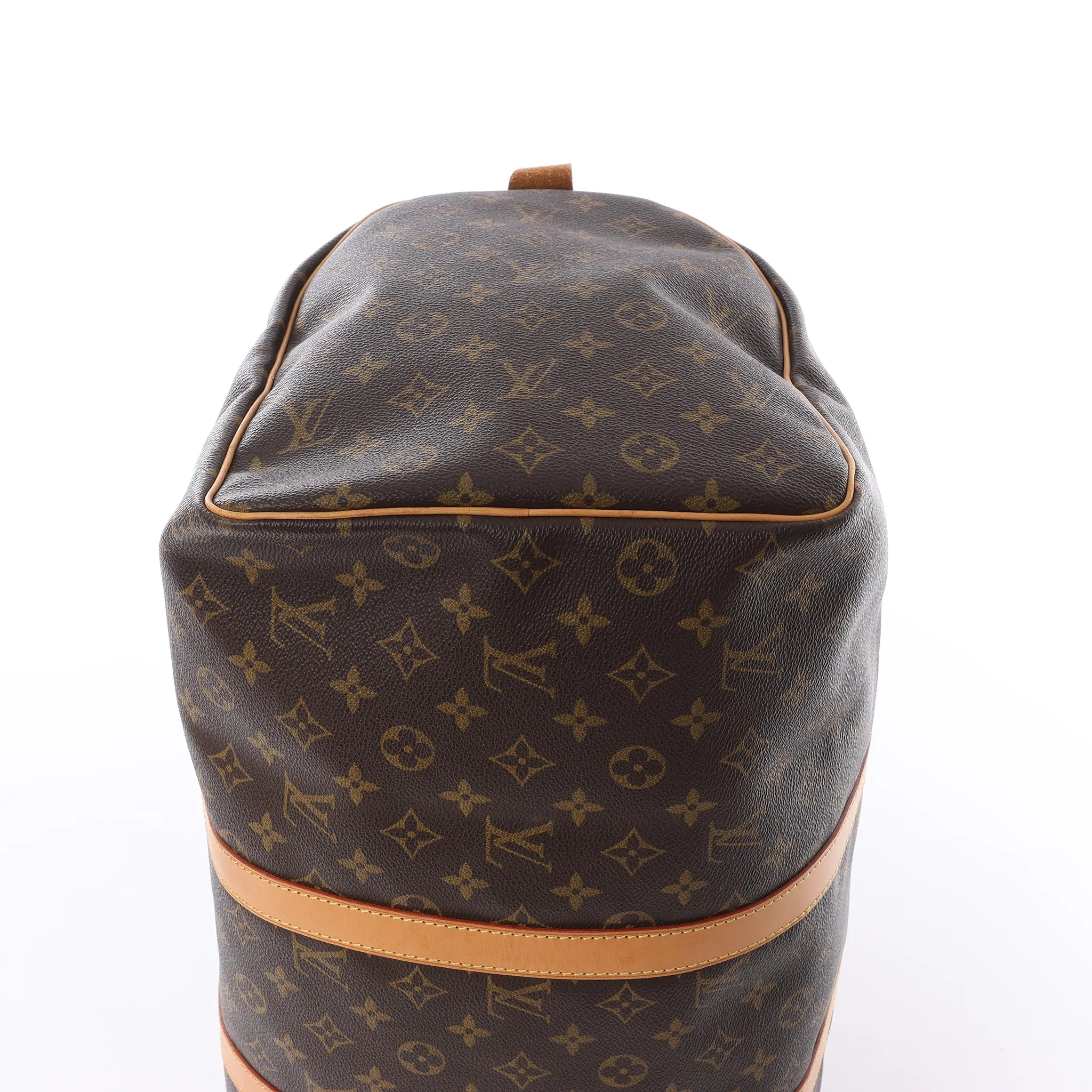 Louis Vuitton Keepall 50 Monogram Canvas Travel Bag in Brown M41426